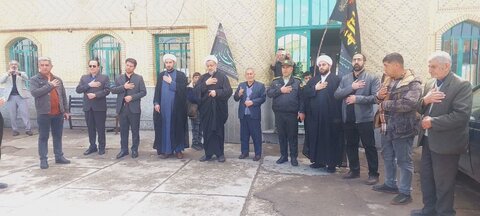 تصاویر/ مراسم عزاداری خیابانی مردم شهر کشاورز در سالروز شهادت امام علی (ع)