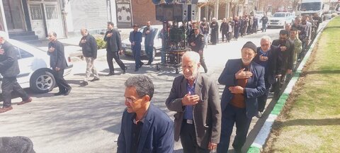 تصاویر/ مراسم عزاداری خیابانی مردم شهر کشاورز در سالروز شهادت امام علی (ع)