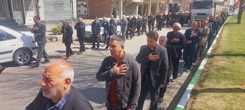 تصاویر/ مراسم عزاداری خیابانی مردم شهر کشاورز در سالروز شهادت امام علی (ع)