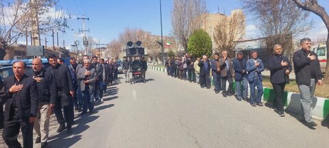 تصاویر/ مراسم عزاداری خیابانی مردم شهر کشاورز در سالروز شهادت امام علی (ع)