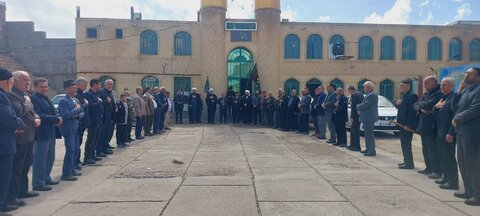 تصاویر/ مراسم عزاداری خیابانی مردم شهر کشاورز در سالروز شهادت امام علی (ع)