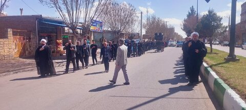 تصاویر/ مراسم عزاداری خیابانی مردم شهر کشاورز در سالروز شهادت امام علی (ع)