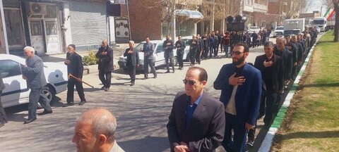 تصاویر/ مراسم عزاداری خیابانی مردم شهر کشاورز در سالروز شهادت امام علی (ع)