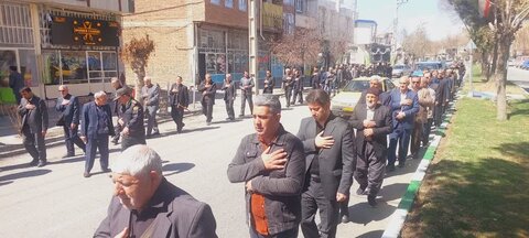 تصاویر/ مراسم عزاداری خیابانی مردم شهر کشاورز در سالروز شهادت امام علی (ع)