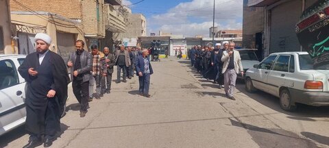 تصاویر/ مراسم عزاداری خیابانی مردم شهر کشاورز در سالروز شهادت امام علی (ع)