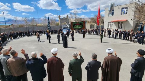 تصاویر/ دسته عزاداری خیابانی به مناسبت شهادت امام علی (ع) در شهرستان چایپاره