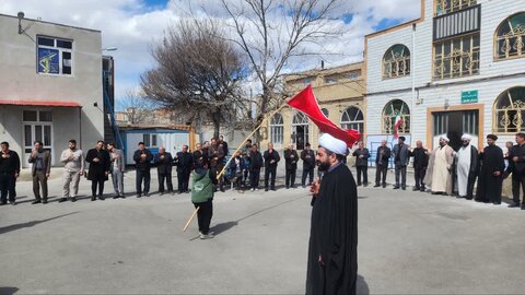 تصاویر/ دسته عزاداری خیابانی به مناسبت شهادت امام علی (ع) در شهرستان چایپاره