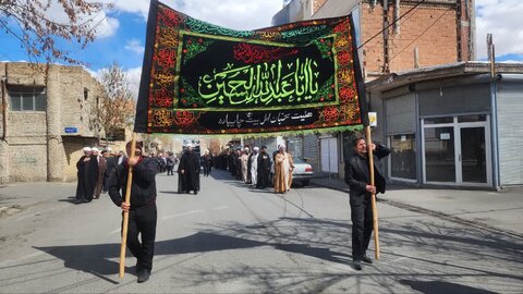 تصاویر/ دسته عزاداری خیابانی به مناسبت شهادت امام علی (ع) در شهرستان چایپاره