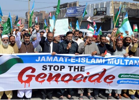 حماس دہشت گرد نہیں بلکہ اپنے حق کے لیے جہاد کر رہا ہے، حماس ہمارے ماتھے کا جھومر ہے، جماعت اسلامی