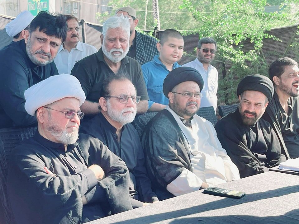 علامہ شبیر حسن میثمی کی کراچی میں یومِ علی (ع) کے مرکزی جلوسِ عزا میں شرکت