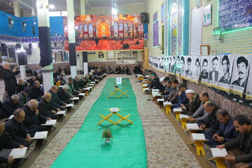 تصاویر / مراسم ترتیل خوانی قرآن کریم در مسجد حضرت علی اصغر (ع)