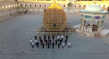 فیلم| گرامیداشت کوچکترین شهیددفاع مقدس توسط نوجوانان اشکذری