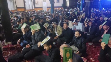 تصاویر/ مراسم احیای شب بیست و سوم ماه مبارک رمضان در چهاربرج