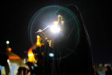 تصاویر / مراسم احیاء شب بیست و سوم ماه رمضان در حرم کریمه اهل بیت (ع)