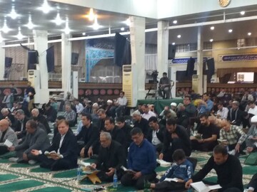 تصاویر/ مراسم احیا شب بیست و سوم در مصلای جمعه بوشهر