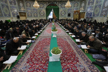 تصاویر / مراسم جزء خوانی قرآن کریم در حسینیه رضوی اصفهان