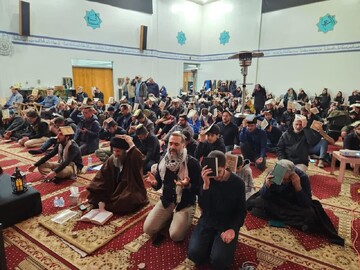تصاویر/ مراسم احیای شب قدر در مرکز اسلامی میشیگان آمریکا