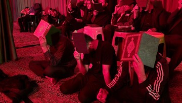 تصاویر/ مراسم احیاء شب ۲۳ ماه مبارک رمضان در خانوک