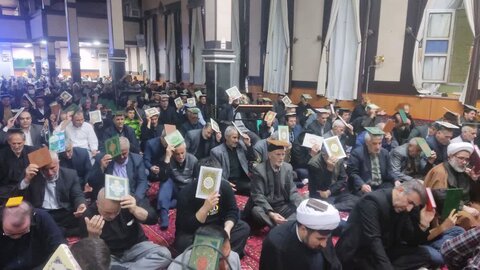تصاویر/ مراسم احیای شب بیست و سوم ماه مبارک رمضان در چهاربرج