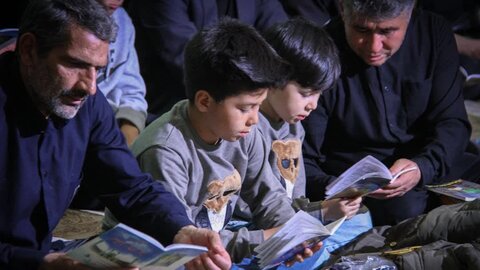 تصاویر/ مراسم بیست‌ و سوم ماه مبارک رمضان، در حرم محمد هلال بن علی(ع)