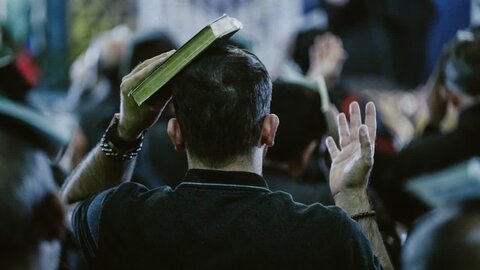 تصاویر/ مراسم بیست‌ و سوم ماه مبارک رمضان، در حرم محمد هلال بن علی(ع)
