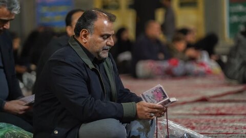 تصاویر/ مراسم بیست‌ و سوم ماه مبارک رمضان، در حرم محمد هلال بن علی(ع)