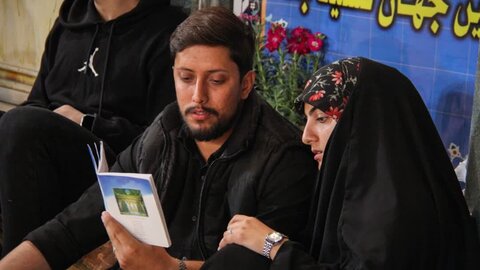 تصاویر/ مراسم بیست‌ و سوم ماه مبارک رمضان، در حرم محمد هلال بن علی(ع)