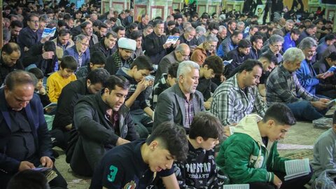 تصاویر/ مراسم بیست‌ و سوم ماه مبارک رمضان، در حرم محمد هلال بن علی(ع)