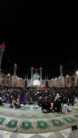 تصاویر/ مراسم بیست‌ و سوم ماه مبارک رمضان، در حرم محمد هلال بن علی(ع)