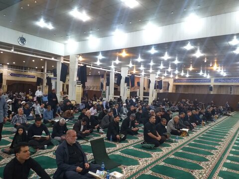 تصاویر/ مراسم احیا شب بیست و سوم در مصلای جمعه بوشهر