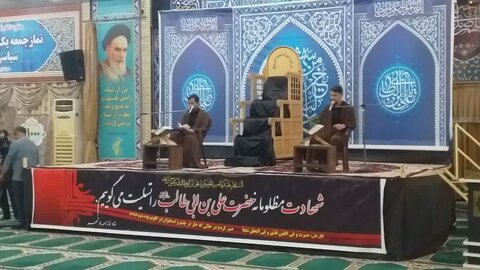 تصاویر/ مراسم احیا شب بیست و سوم در مصلای جمعه بوشهر