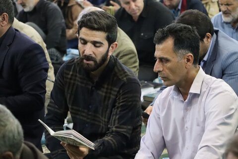 تصاویر مراسم احیاء شب ۲۳ ماه مبارک رمضان در خرم آباد