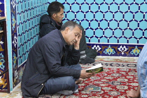 تصاویر مراسم شب احیا شب ۲۳ ماه مبارک رمضان در شهر جوپار