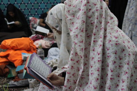 تصاویر مراسم شب احیا شب ۲۳ ماه مبارک رمضان در شهر جوپار