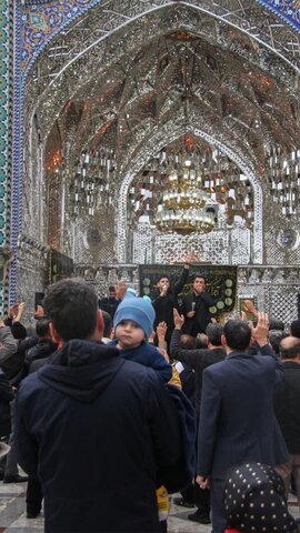 فیلم/مراسم احیای شب بیست و سوم ماه مبارک رمضان درآستان هلال بن علی(ع)