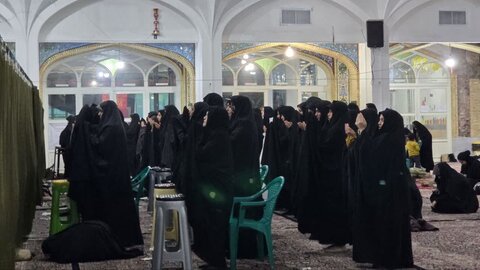 مراسم احیاء شب ۲۳ ماه مبارک رمضان در خانوک