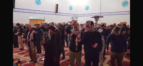 مراسم إحياء لیلة القدر في المركز الإسلامي بميشيغان الأمريكية