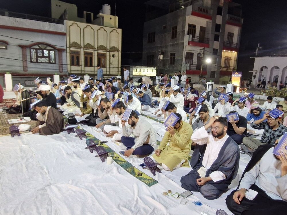 हैदरी एजुकेशनल एंड वेलफेयर सोसाइटी द्वारा आमाले शबे क़द्र का आयोजन