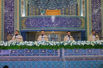 تصاویر/ ترتیل‌خوانی قرآن در مصلای امام(ره) تبریز