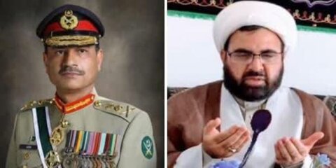 علامہ اشفاق وحیدی کا آرمی چیف آف پاکستان کی والدہ محترمہ کی وفات پر اظہار تعزیت