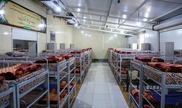 اسکان زائران در حرم مطهر حضرت معصومه(س)