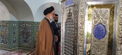 بازدید مدیر و معاونان اوقاف لرستان از بقاع متبرکه این استان