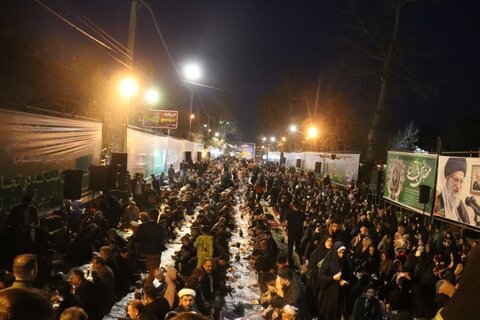 تصاویر/ محفل بزرگ قرآنی و افطاری امت وحدت و مقاومت در ارومیه