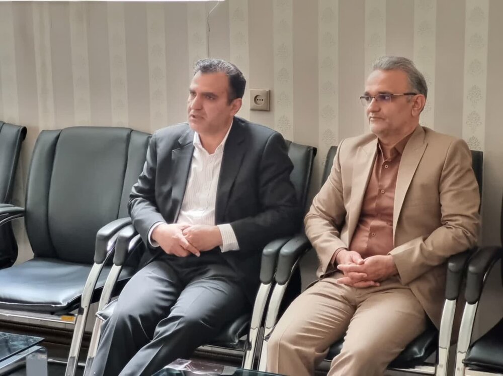 دیدار نوروزی فرماندار با نماینده ولیفقیه در کاشان+تصاویر