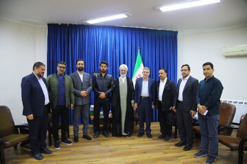 تصاویر / دیدار اعضای نظام پرستاری استان قم با آیت الله اعرافی