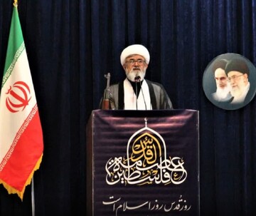 دعوت امام جمعه پردیسان از مردم برای شرکت در راهپیمایی روز قدس