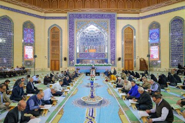 تصاویر/ ترتیل‌خوانی قرآن در مصلای امام(ره) تبریز