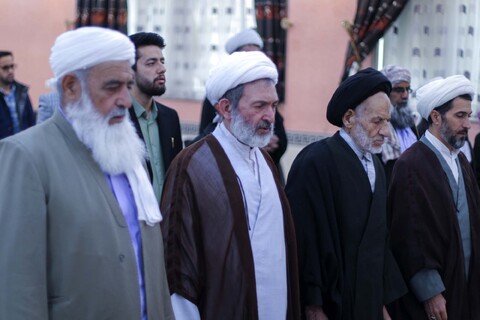 نشست علما اهل سنت با مشاور حوزه های علمیه کشور و نماینده ولی فقیه در استان خراسان جنوبی