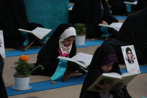 تصاویر /  مراسم جزء خوانی قرآن در آستان امامزاده نرمی اصفهان