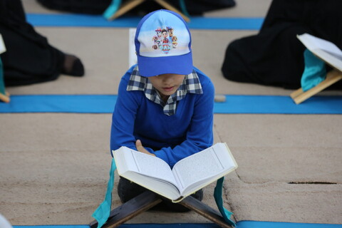 تصاویر /  مراسم جزء خوانی قرآن در آستان امامزاده نرمی اصفهان